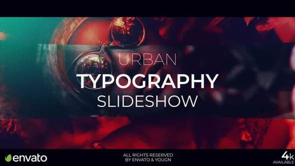 Videohive - Typography Slideshow - 22258995