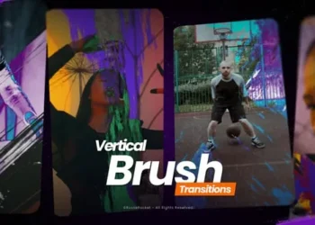Videohive - Vertical Brush Transitions - 60377317 4 Videohive - Vertical Brush Transitions - 60377317