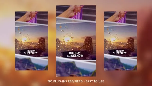 Videohive - Vertical Holiday Slideshow - 60138989