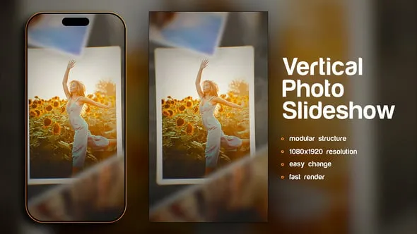 Videohive - Vertical Photo Slideshow - 60145346