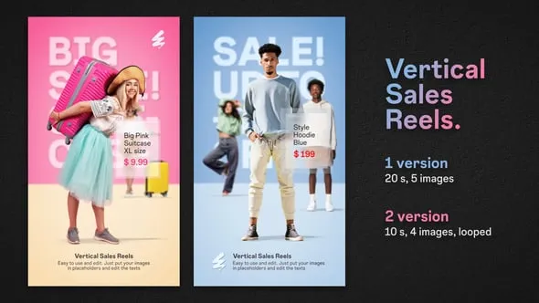 Videohive - Vertical Sales Reels - 60138823