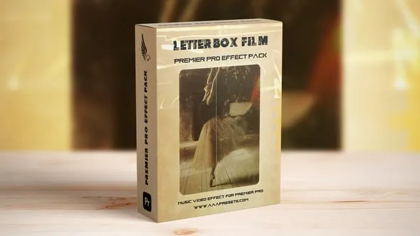 Videohive - Vintage Letterbox Film Frame Effect for Premiere Pro - 60198197