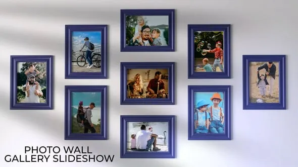 Videohive - Wall Gallery Photo Slideshow - 60065227