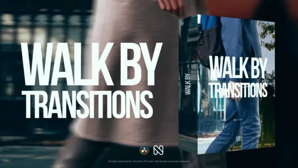Walk By Transitions for DaVinci Resolve