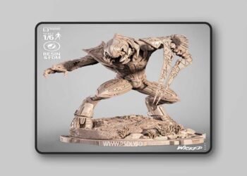 Wicked – The Arbiter Sculpture – 3D Print Model STL 7 Wicked – The Arbiter Sculpture – 3D Print Model STL