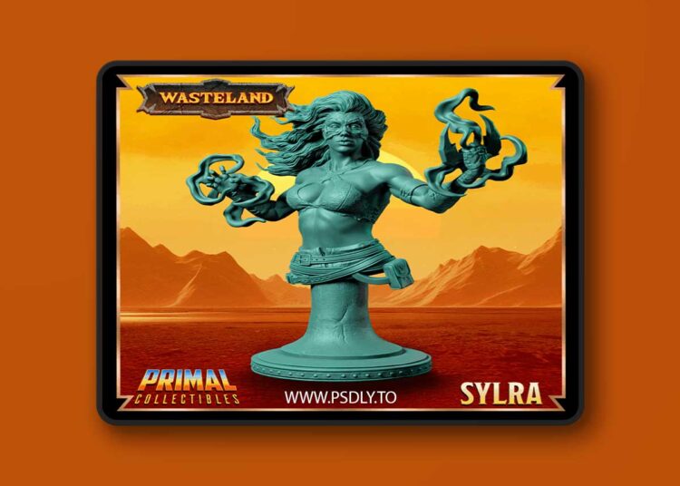 Witch – Syldra Bust – 3D Print Model 1 Witch – Syldra Bust – 3D Print Model