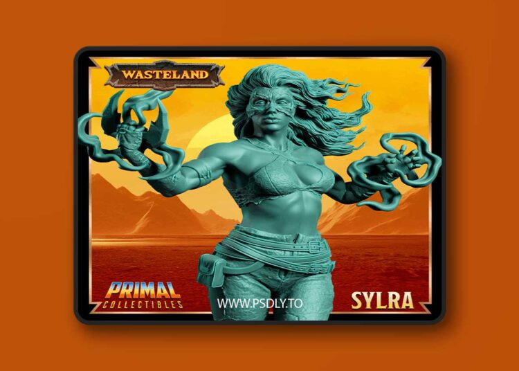 Witch – Syldra – 3D Print Model 1 Witch – Syldra – 3D Print Model