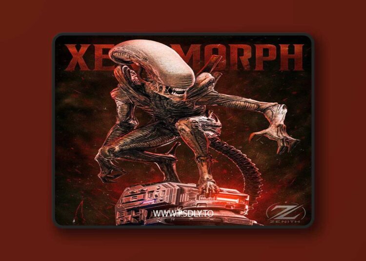 Zenith Studios – Alien Xenomorph – 3D Print Model STL 1 Zenith Studios – Alien Xenomorph – 3D Print Model STL