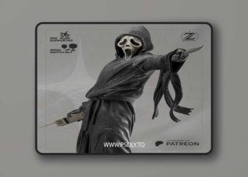 Zenith Studios – Ghostface – 3D Print Model STL 6 Zenith Studios – Ghostface – 3D Print Model STL