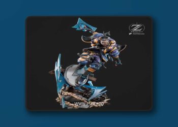 Zenith Studios – Static Shock – 3D Print Model STL 6 Zenith Studios – Static Shock – 3D Print Model STL