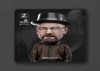 Zenith Studios – Walter White Chibi – 3D Print Model STL 6 Zenith Studios – Walter White Chibi – 3D Print Model STL