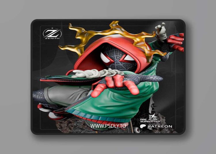 Zenith – Miles Morales – Marvel Comics – 3D Print Model STL 1 Zenith – Miles Morales – Marvel Comics – 3D Print Model STL