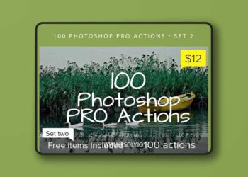 100 Photoshop Pro Actions - Set 2, 126346 5 100 Photoshop Pro Actions Set 2 126346