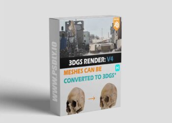 3DGS Render by KIRI Engine v4.1.0 for Blender 5 3DGS Render by KIRI Engine v4.1.0 for Blender
