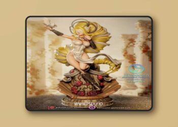 3Dmoonn – Venusmon – Digimon – 3D Print Model STL 4 3Dmoonn – Venusmon – Digimon – 3D Print Model STL