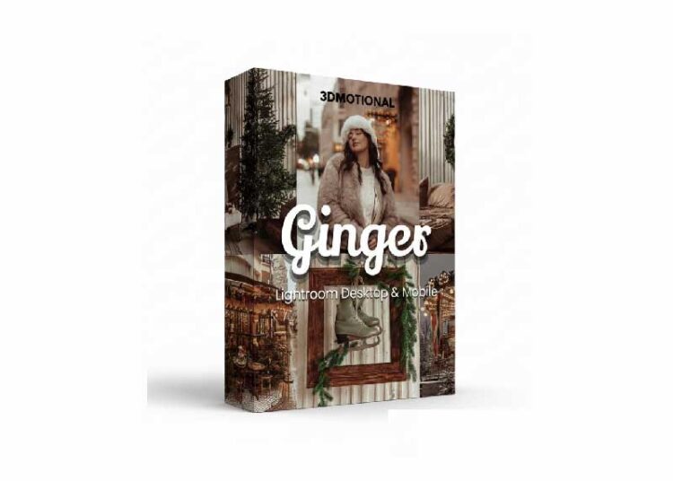 3dMotional - 30 Ginger Lightroom and Lut Bundle 1 3dMotional 30 Ginger Lightroom and Lut Bundle