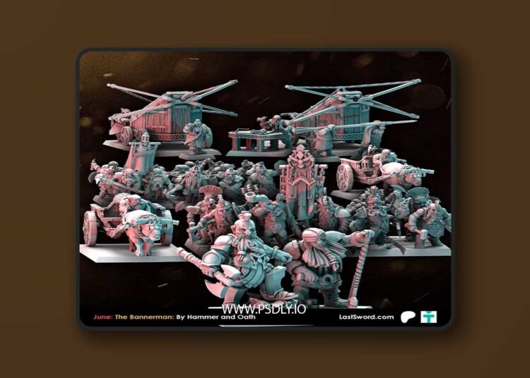 55 Bannerman June 2025 Pack by Hammer and Oath – 3D Print Model