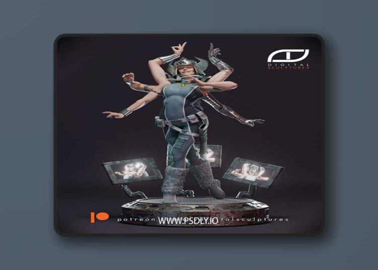 ATV Digital Sculptures – Spiral – 3D Print Model STL