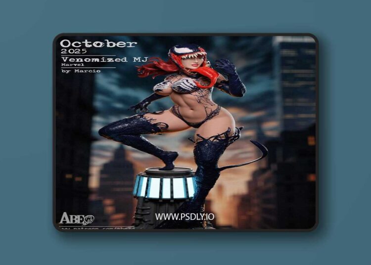 Abe3D – Venomized MJ – 3D Print Model STL