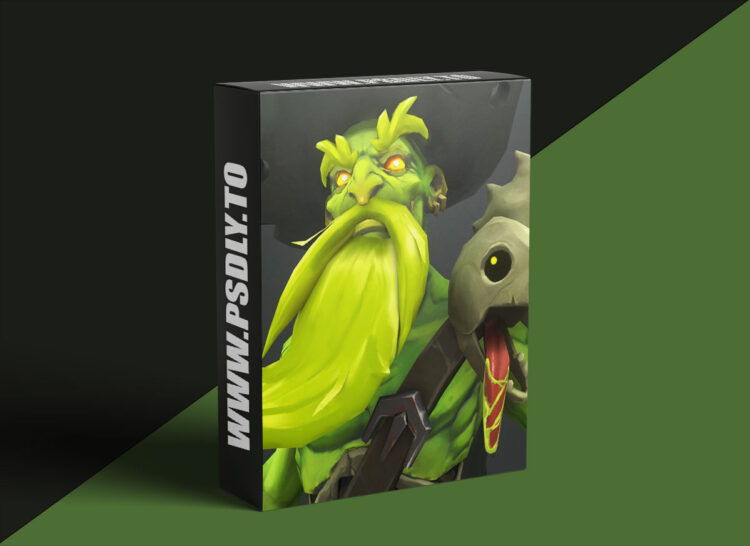 Abeleal3D - Hand-Painted 3D Character for Games