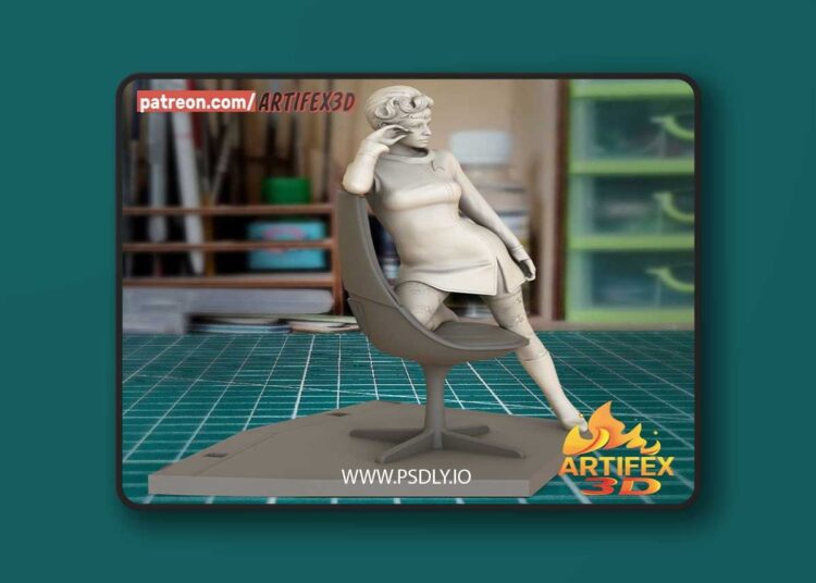 Artifex3D – Uhura Star Trek The Original Series – 3D Print Model