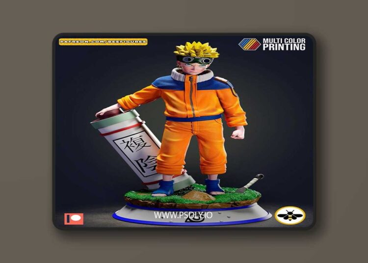 Bee Figures – Naruto – 3D Print Model STL 1 Bee Figures – Naruto – 3D Print Model STL