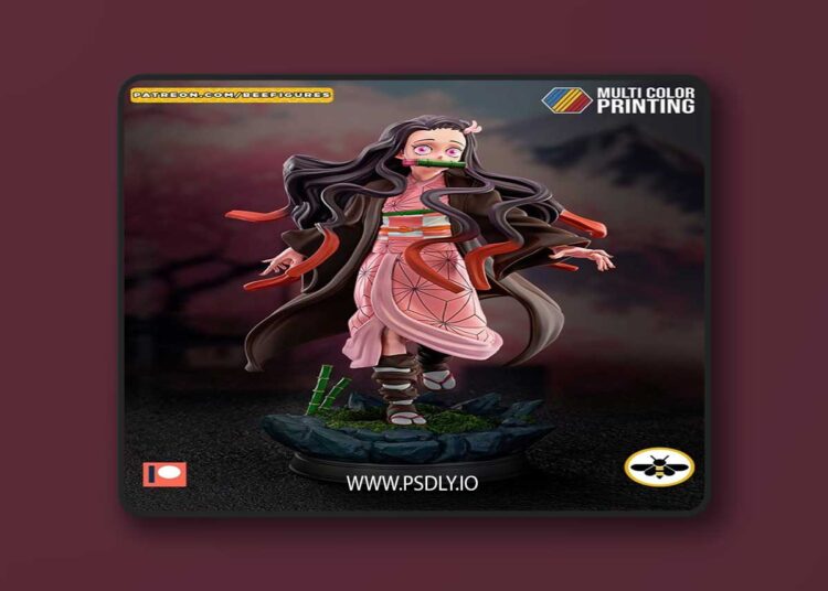 Bee Figures – Nezuko – Demon Slayer Kimetsu no Yaiba – 3D Print Model STL 1 Bee Figures – Nezuko – Demon Slayer Kimetsu no Yaiba – 3D Print Model STL
