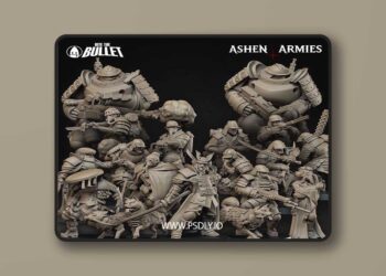 Bite the Bullet – Bullet Crusade – Holy Shogunate September 2025 – 3D Print Model STL 5 Bite the Bullet – Bullet Crusade – Holy Shogunate September 2025 – 3D Print Model STL