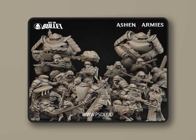 Bite the Bullet – Bullet Crusade – Holy Shogunate September 2025 – 3D Print Model STL 1 Bite the Bullet – Bullet Crusade – Holy Shogunate September 2025 – 3D Print Model STL