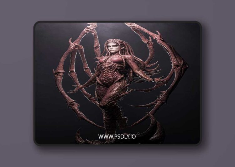 CA 3D Studios – Kerrigan – 3D Print Model STL