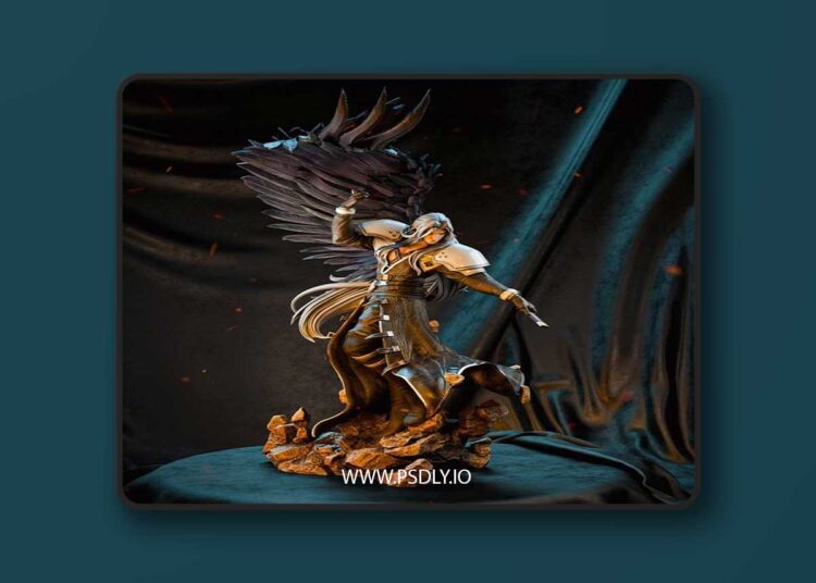 CA 3D Studios – Sephiroth Final Fantasy – 3D Print Model STL