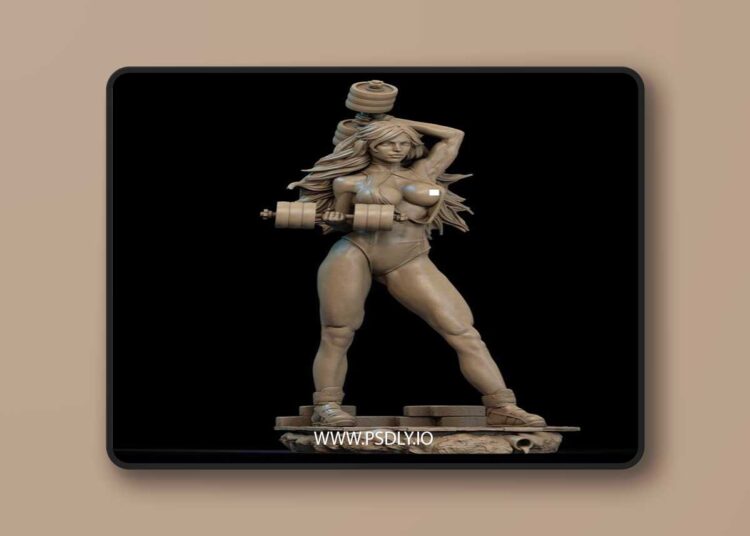 CA 3D Studios – She Hulk NSFW Version – 3D Print Model STL
