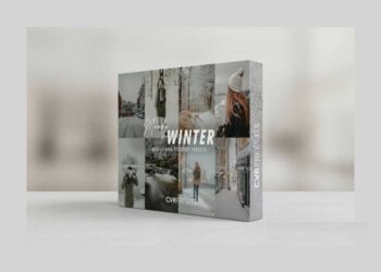 CVRPresets - Moody Winter Lightroom Presets 4 CVRPresets Moody Winter Lightroom Presets