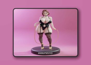 Chained Milf – 3D Print Model STL 7 Chained Milf – 3D Print Model STL