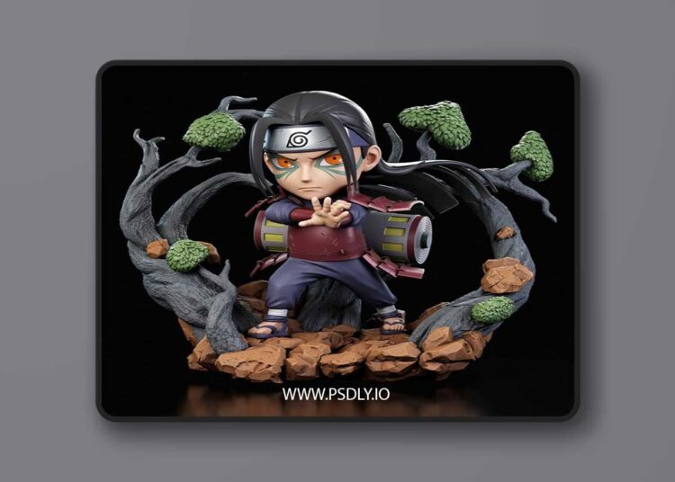 Chibi Senju Hashirama – 3D Print Model 1 Chibi Senju Hashirama – 3D Print Model