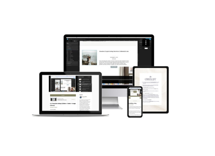 Davey and Krista – Design + Sell Showit Website Templates