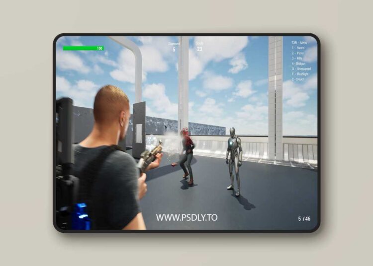 Dup - SINGLE PLAYER - Shooter G.A.S.P. MetaHuman (5.6) 1 Dup - SINGLE PLAYER - Shooter G.A.S.P. MetaHuman (5.6)