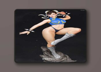 E.S Monster – Chun-Li P1 – 3D Print Model STL 3 E.S Monster – Chun Li P1 – 3D Print Model STL