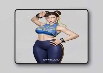 E.S Monster – Chun Li P2 – 3D Print Model STL