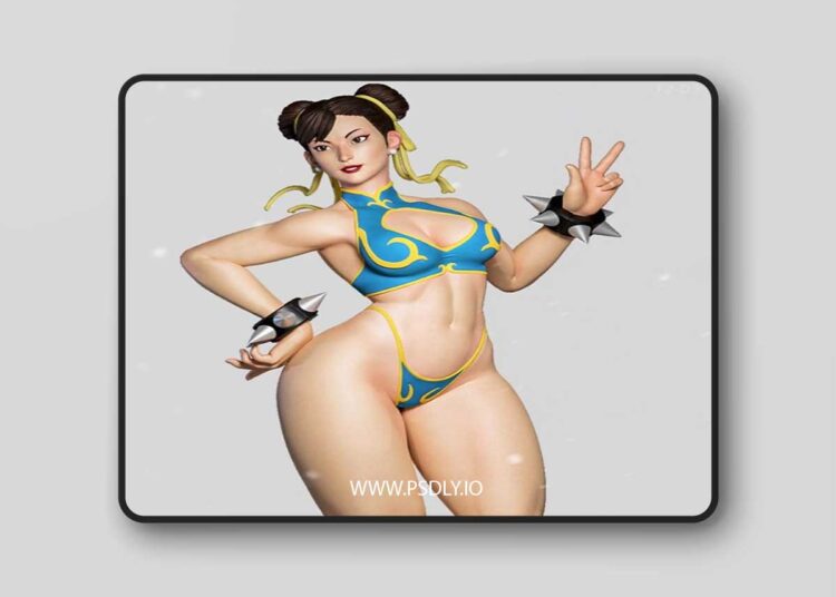 E.S Monster – Chun Li P3 – 3D Print Model STL