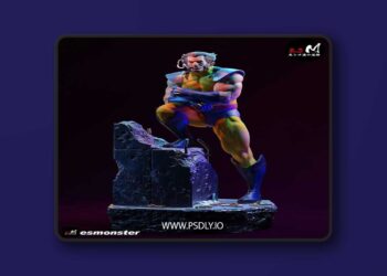 E.S Monster – Wolverine – 3D Print Model STL 4 E.S Monster – Wolverine – 3D Print Model STL