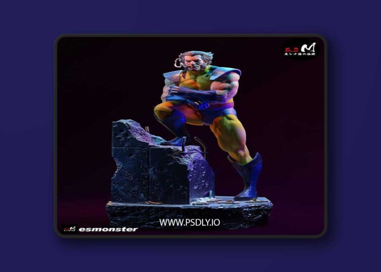 E.S Monster – Wolverine – 3D Print Model STL
