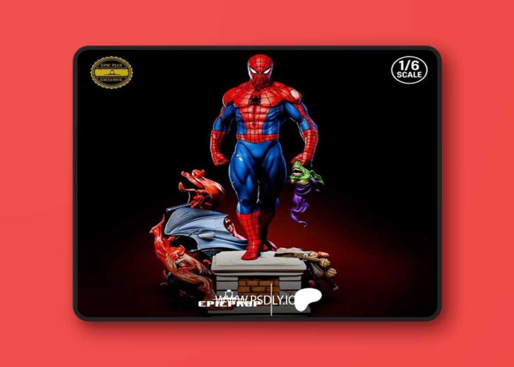 Epic Prop – Spiderman Standar – 3D Print Model STL