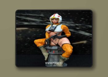 Exclusive – Star Wars Pilot – 3D Print Model STL