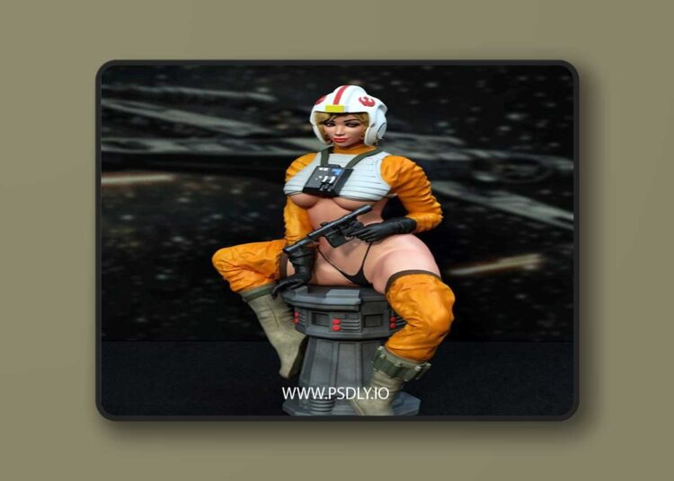 Exclusive – Star Wars Pilot – 3D Print Model STL