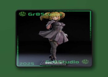 Gr8Tech – Grok Ai – Ani – 3D Print Model STL