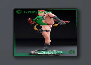 Gr8Tech – Street Fighter – Cammy – 3D Print Model STL