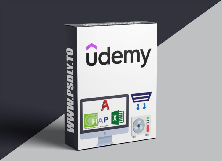 Udemy – HVAC (PART1) with HAP|Excel|AutoCAD|Manual Calculations 1 HVAC (PART1) with HAP|Excel|AutoCAD|Manual Calculations