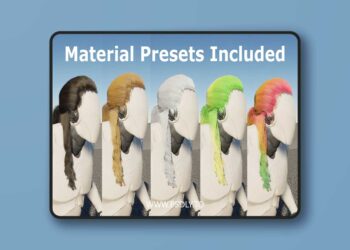 Hair Starter Pack (4.26 – 4.27 and 5.0 – 5.7) for Unreal Engine 7 Hair Starter Pack (4.26 – 4.27 and 5.0 – 5.7)