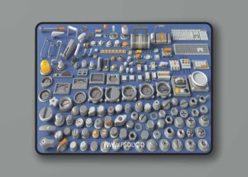 Industrial Kitbash - 9 - 156 pieces 7 Industrial Kitbash - 9 - 156 pieces